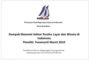 Dampak Ekonomi Sektor Perahu Layar dan Wisata di Indonesia-cover
